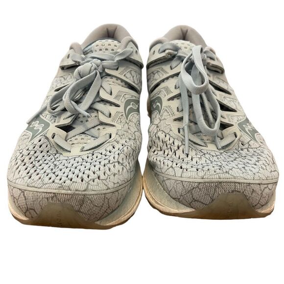 Saucony Hurricane Iso 5 Women's Running Shoe in Light Blue - Picture 4 of 10